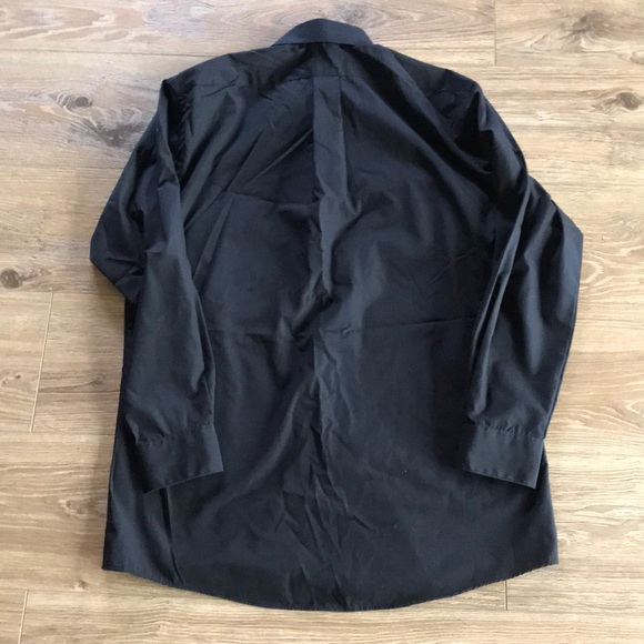 👔 DONATED Van Heusen Black Dress Shirt 👔 - Picture 4 of 4
